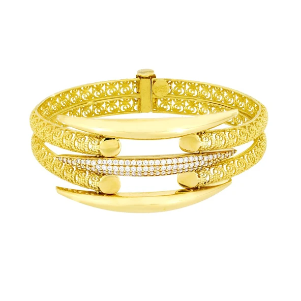 22 Ayar Altın Kaburga Bilezik T034965 ürün görseli 1