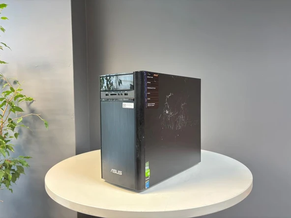 Pc Asus K31Ad (Dikey) İ5 4.Nesil 8Gb Ddr3 256Gb Ssd O/B Vga Masaüstü Ofis Bilgisayarı 2.El 3Ay Garan