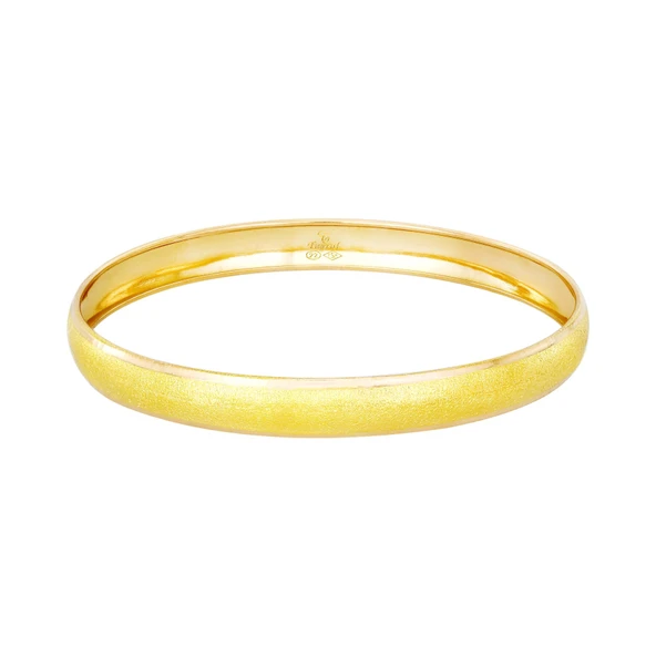 9 gr(gram) 6 mm 22 Ayar İşçiliksiz Bilezik TB0009.00 ürün görseli 1
