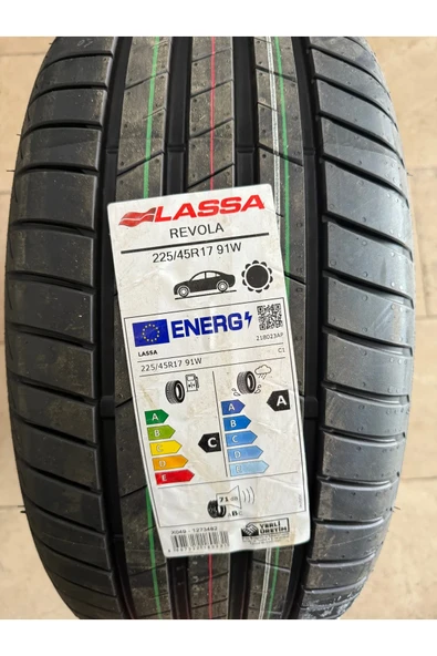 LASSA / 225/45R17 (REVOLA) 2025 YAZ LASTİĞİ