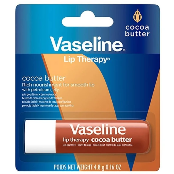 Vaseline Lip Therapy Dudak Bakım Kremi Cocoa Butter 4.8 gr