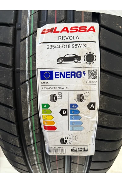 LASSA / 235/45R18 (REVOLA XL) 2025 YAZ LASTİĞİ