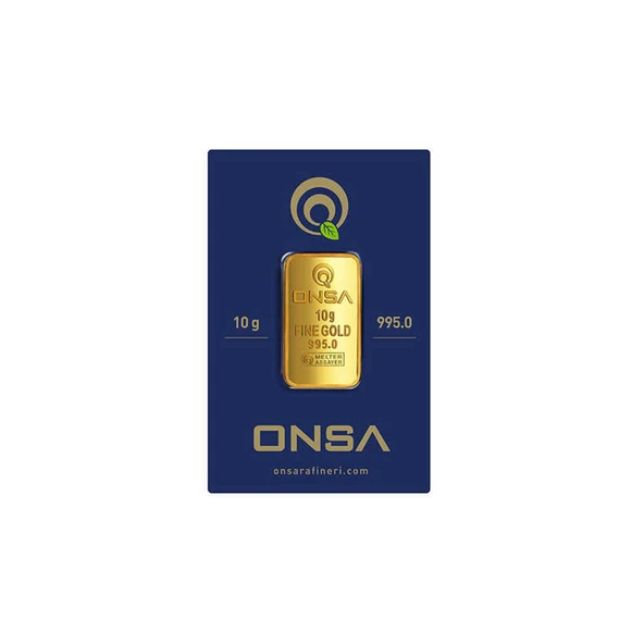 10 Gram Külçe Altın  24 Ayar - 3