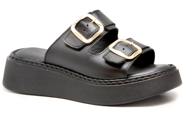 Gedikpaşalı Asy 25Y 1140 Siyah Bayan Ayakkabı Terlik-Sandalet ürün görseli