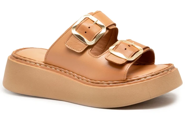 Gedikpaşalı Asy 25Y 1140 Taba Bayan Ayakkabı Terlik-Sandalet ürün görseli