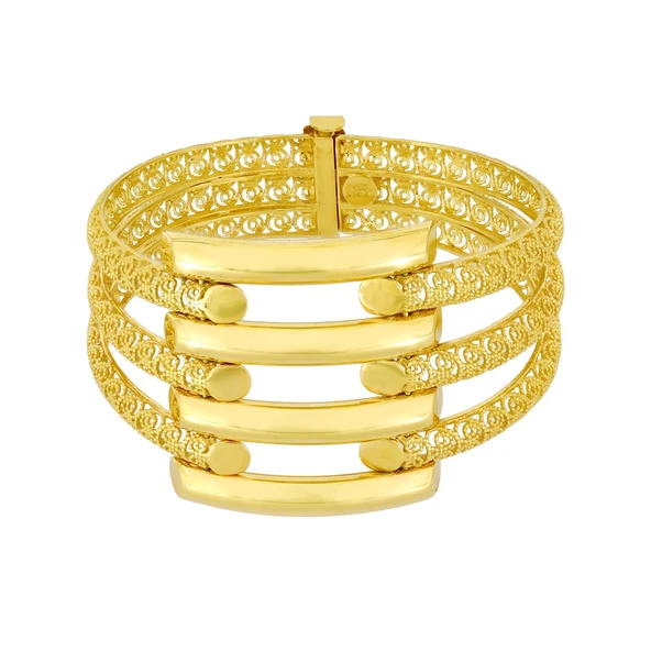 22 Ayar Altın Kaburga Bilezik T020637 ürün görseli 1