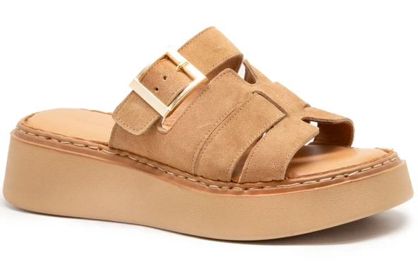 Gedikpaşalı Asy 25Y 1139 Taba Bayan Ayakkabı Terlik-Sandalet ürün görseli