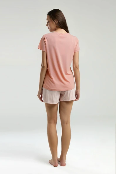 Pierre Cardin 9010 Kadın Şort Pijama Takım - 3