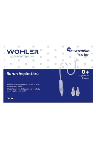 Wohler Baby Burun Aspiratörü Makina