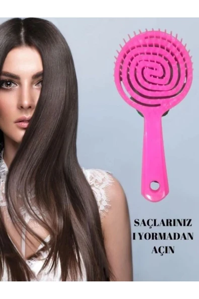 cey kay 3d Hair Brush Yeni Nesil Saç Açma Fırçası Yerli Üretim - 2