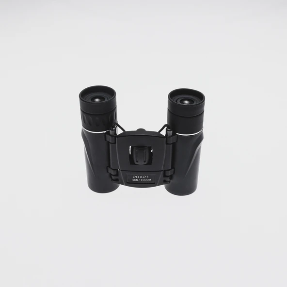 20x21 Nıkula  Cepte Taşımalı Kauçuk Kaplamalı Mini Dürbün  1000m/46m - Resim 4