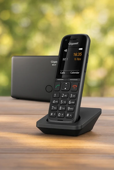 Gigaset S700H PRO Kablosuz Telefon + Box 100 Dect Baz İstasyonu Seti - Resim 2