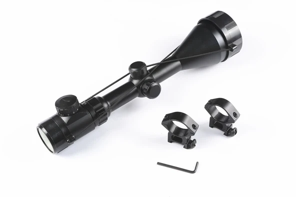 3-9X56Eg Yüksek Kaliteli Çıft Işık Kırmızı Yeşil Kaynaklı Süfer Dürbün B - 3