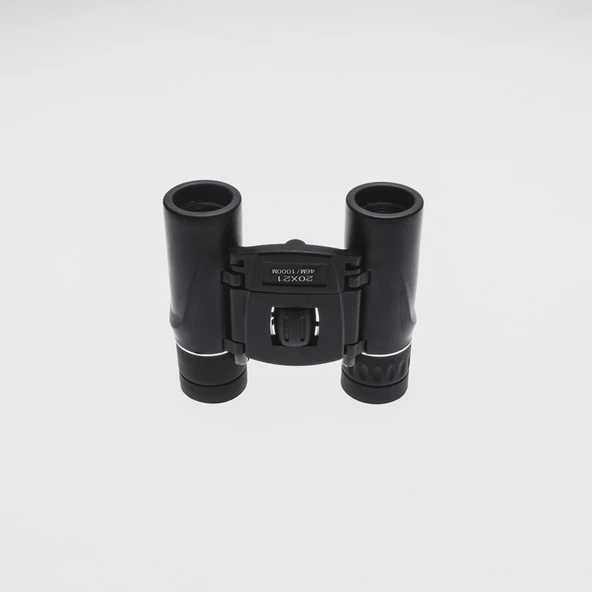 20x21 Nıkula  Cepte Taşımalı Kauçuk Kaplamalı Mini Dürbün  1000m/46m - Resim 3