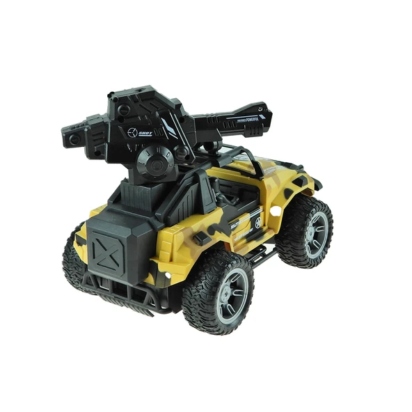 1:16 Ölçek Uzaktan Kumandalı Askeri Jep Işıklı Şarjlı Jep - 3
