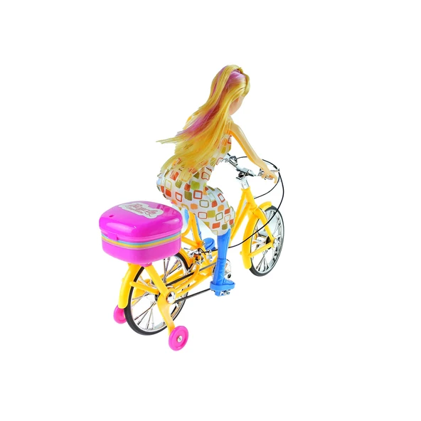 Oyuncak Bebek Bisikletli Bebek Işıklı Sesli - 3