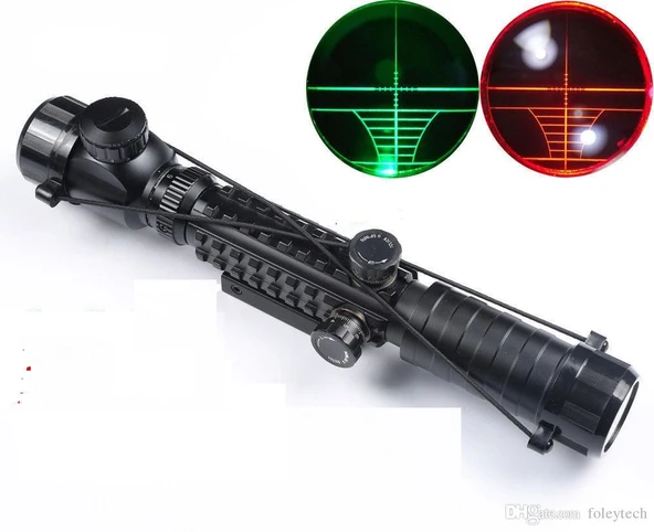 Spike  3-9X32 Eg  Zoomlu Dürbün Çift Işık Kaynaklı
