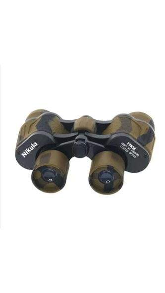 Nikula 20x35 Dürbün Av Dürbünü Taşıma Çantalı 1000m/56m Askeri - Resim 4