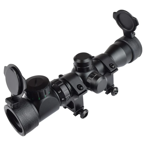 SP 2-6x28  Zoomlu Dürbün Hedef Çizgili Çıft Işıklı - 4