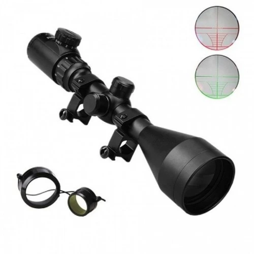 Aim 3-12X50E Çıft Işıklı Zoomlu Tüfek Dürbün - Resim 3