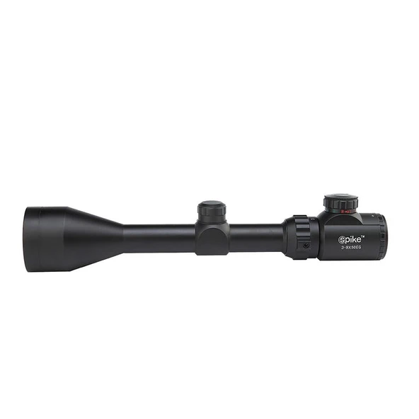 Spike 3-9x50 Zoomlu Dürbünü Kırmızı Yeşil Işık Çelik Gövde ürün görseli 1