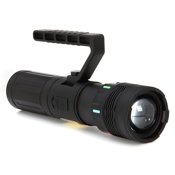 15.000 LÜMEN TG+COB LED ŞARJLI EL FENERİ WATTON WT-703 - Resim 4