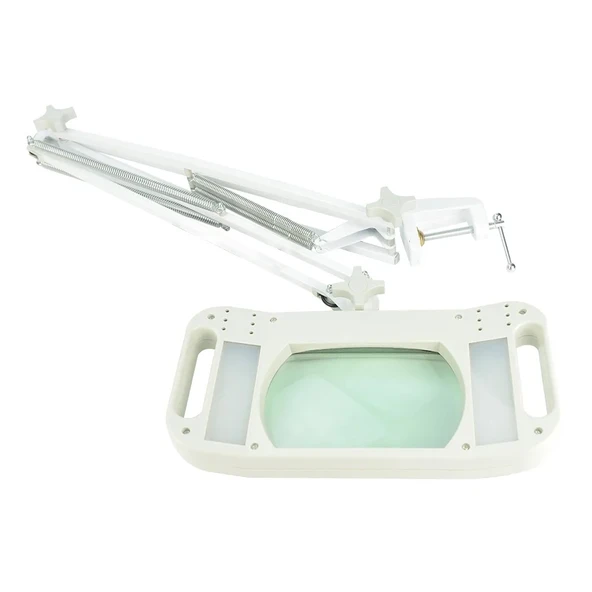 10X Led Akrobat Büyüteç 2X15W 170X113 Mm 10 Diopter Mercek Lt-86G - 2