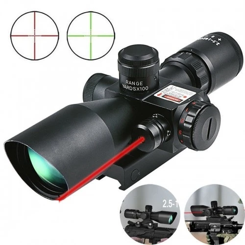 Spike Süper Zoomlu Lazerli Profesyonel Dürbün 2.5 - 10 X 40/E