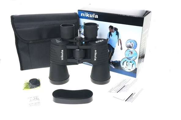 Nikula 20X50 Dürbün Av Dürbünü Taşıma Çantalı 1000M/56M Büyük Mercek