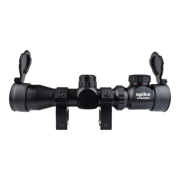 SP 2-6x28  Zoomlu Dürbün Hedef Çizgili Çıft Işıklı