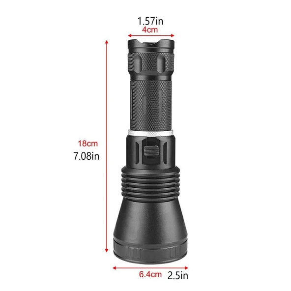 1200 LÜMEN PROFESYONEL ŞARJLI EL FENERİ WATTON WT-655 - 3