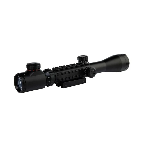 Spike 3-9x40 Zoomlu Dürbünü  Kızaklı - 3