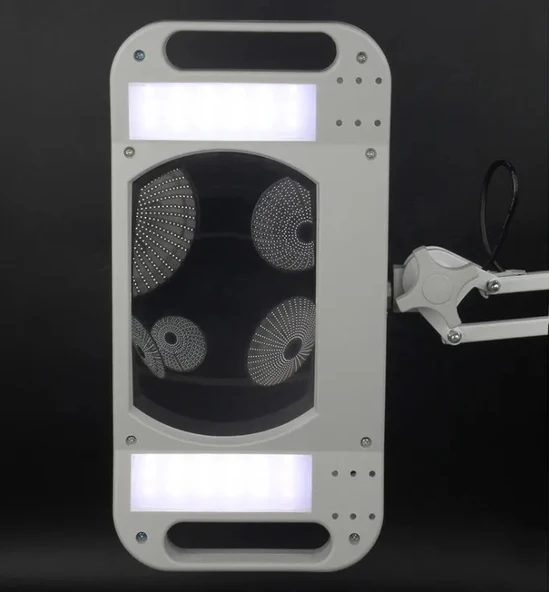 10X Led Akrobat Büyüteç 2X15W 170X113 Mm 10 Diopter Mercek Lt-86G - 3