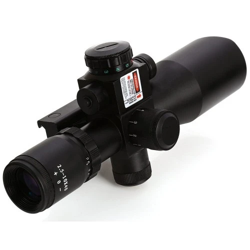 Spike Süper Zoomlu Lazerli Profesyonel Dürbün 2.5 - 10 X 40/E - 2