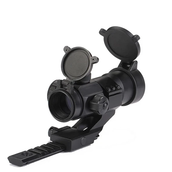 M3 Taktikal Çift Renk Noktalı Nişangah Reddot Siyah - Resim 2