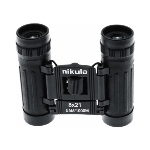 Nikula 8X21 Dürbün Av Dürbünü Kauçuk Kaplama Siyah - Resim 2