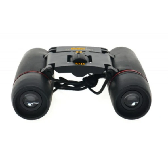 Nikula 70X60 Cepte Taşımalı Kauçuk Kaplamalı Mini Dürbün Kamuflaj - Resim 4