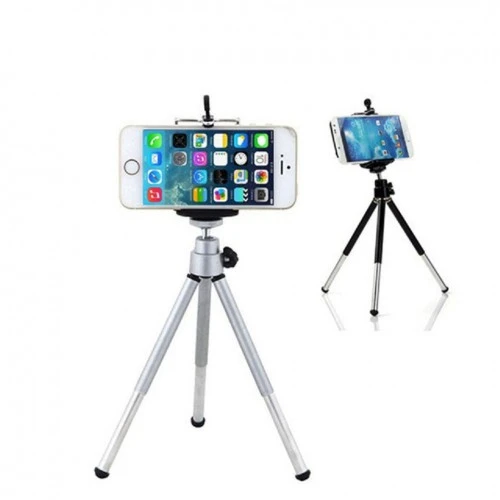 Metalik Renk Tripod 3 Yönlü Profesyonel Mini - 2