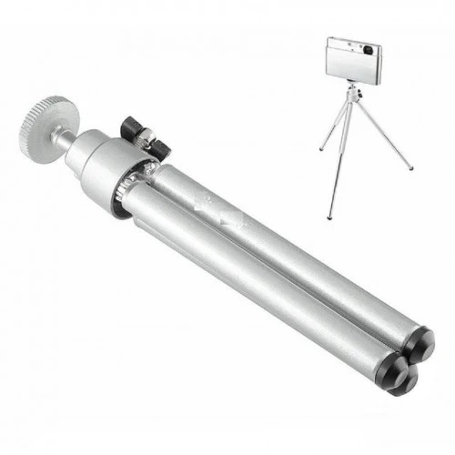 Metalik Renk Tripod 3 Yönlü Profesyonel Mini - 4