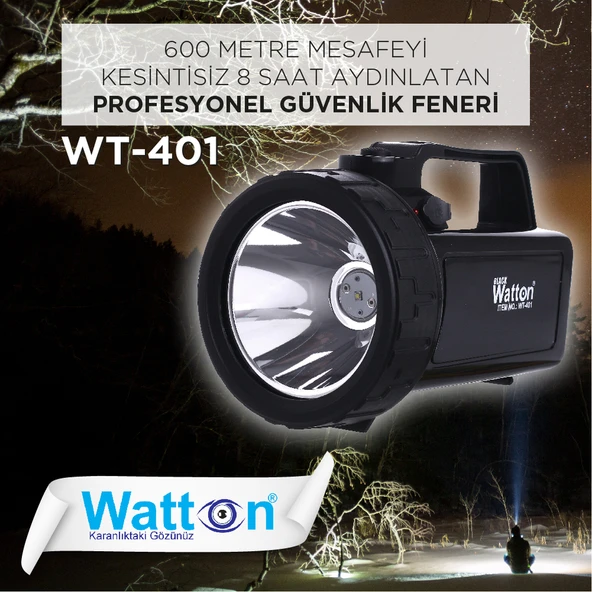 Güvenlik Feneri 30 W Kuvvetinde Wt-401 ürün görseli 1