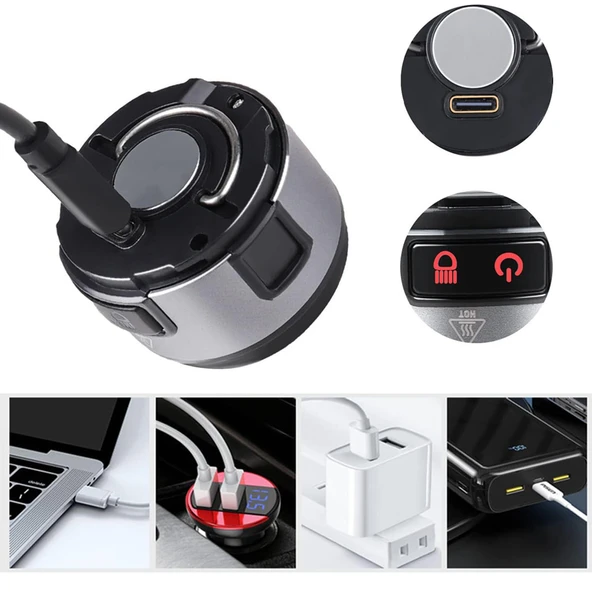 7 MOD ŞARJLI KAFA VE KAMP LAMBASI WATTON WT-618 - 3