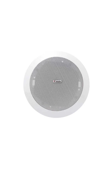 WESTA WS-1016T 16cm Alçıpan Hoparlör 5/10 Watt Trafolu Hoparlör-Beyaz
