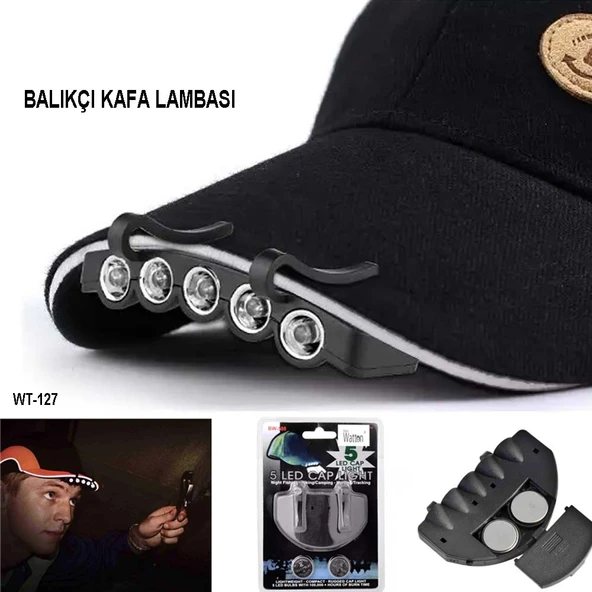 Şapkaya Takılan Lamba Watton Wt-127