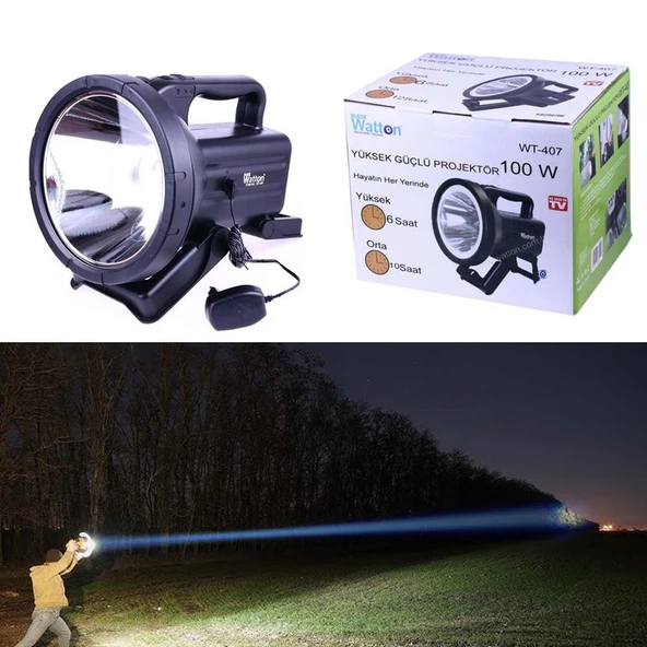 En Yüksek Işık En Fazla Dayanıklı Büyük Fener Wt-407