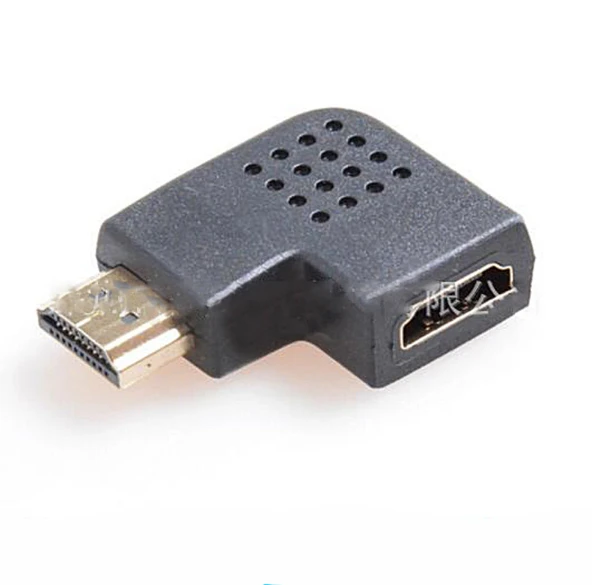 HDMI - HDMI Dişi - Dişi 90 Derece Açı Adaptörü - Sağ
