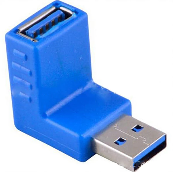 90 Derece USB 3.0 Adaptör - Sağ - 2