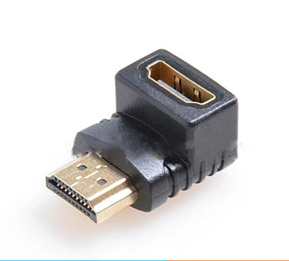 HDMI - HDMI Dişi - Dişi 90 Derece Açı Adaptörü - Yukarı