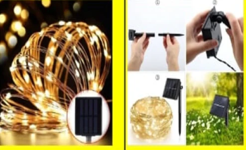 SOLAR Peri Led 20m 200 Led Gün Işığı - 2