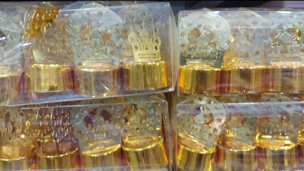 12'li Ramazan Ayaklı Led Işık Gold Renk Gün Işığı MZ6200-234 - 2