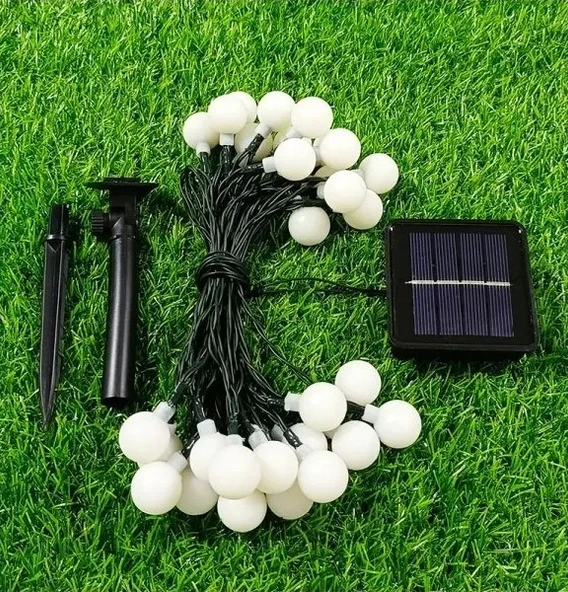 Solar 5m 28 Led Top RGB Siyah Kablolu - 2